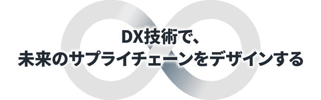 DX技術で、未来のサプライチェーンをデザインする